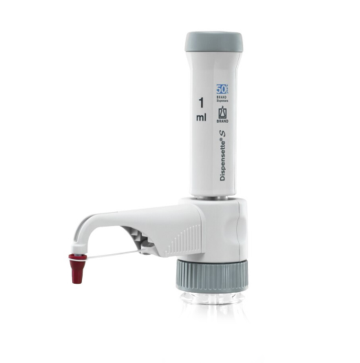 Brand  Dispensette ® S 10ml/5ml /2ml /1 mlSabit Hacimli Analog Dispenser Vanasız 1ML