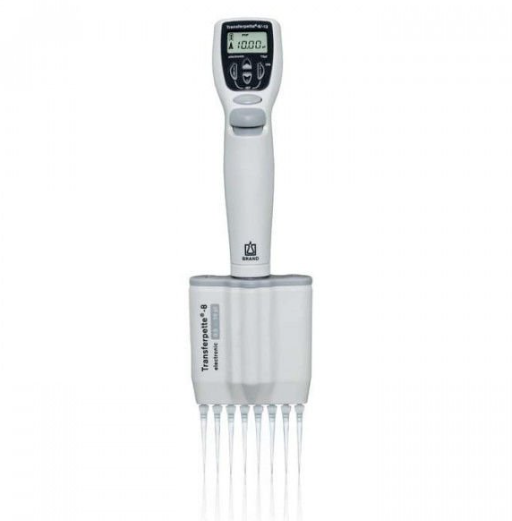 Brand  Transferpette 8 Kanallı Elektronik Ayarlanabilir Otomatik Pipet 5-100µl