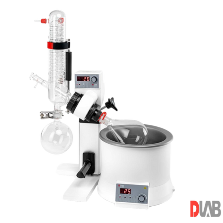 DLab  Rotary Evaporatör 200 rpm 180 °C RE100-S