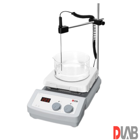 DLab  Isıtıcılı Manyetik Karıştırıcı 1.500 rpm 550 ℃ 10 Litre MS7-H550-S
