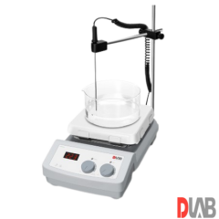 DLab  Isıtıcılı Manyetik Karıştırıcı 1.500 rpm 550 ℃ 10 Litre MS7-H550-S