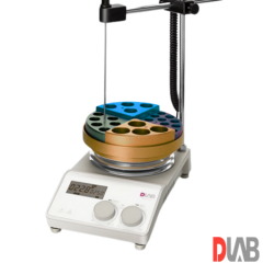 DLab  Isıtıcılı Manyetik Karıştırıcı 1.500 rpm 340 ℃ 20 Litre ( Sıcaklık Sensörü Dahildir ) MS-H-Proa Set 2