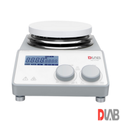 DLab  Isıtıcılı Manyetik Karıştırıcı 1.500 rpm 340 ℃ 20 Litre ( Sıcaklık Sensörü Dahildir ) MS-H-Proa Set 2