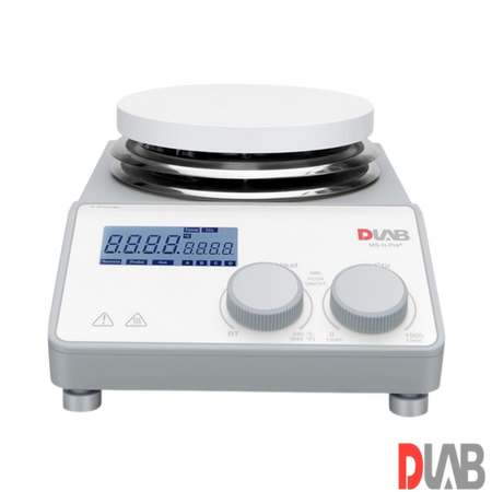 DLab  Isıtıcılı Manyetik Karıştırıcı 1.500 rpm 340 ℃ 20 Litre ( Sıcaklık Sensörü Dahildir)  MS H Pro Set 1