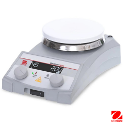 Ohaus Isıtıcılı Manyetik Karıştırıcı 80-1600 rpm / 80-500°C 15 L 10x10 cm Seramik Dijital  e-G31HS04C
