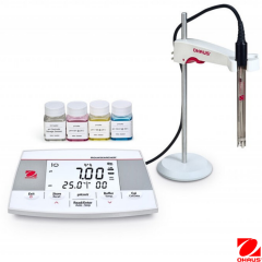 Ohaus Aquasearcher Masa Tipi Ph Metre Seti a-AB23PH-F ( St320 Ph Elektrodu - Ph Tampon Çözeltileri Mini Set (4 × 50ml)