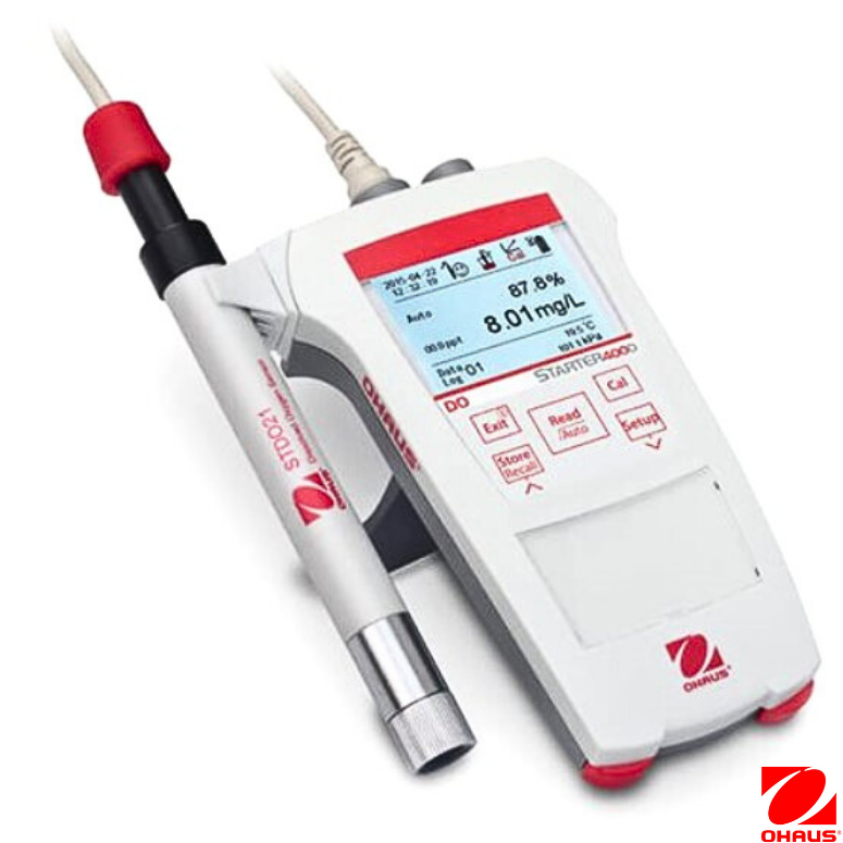 Ohaus Starter Portatif Çözünmüş Oksijen Ölçer Seti  ST400D-G ( Stdo21 Optik Çözünmüş Oksijen Elektrodu Dahil )