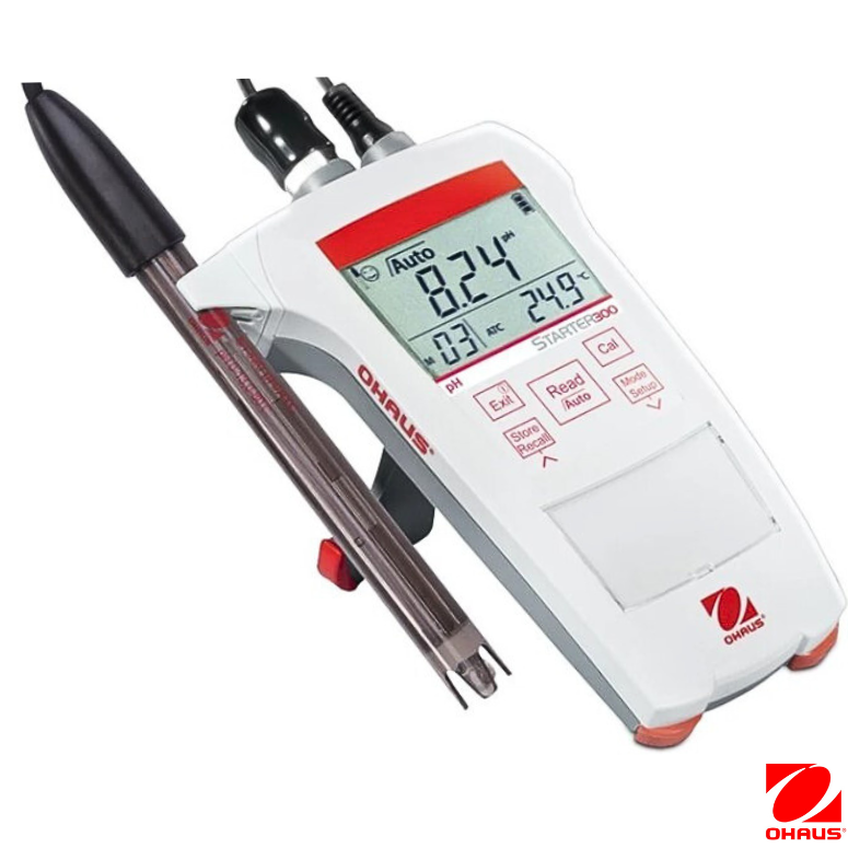 Ohaus Starter Portatİif Ph Metre Seti  ST300ph-G ( St320 Ph Elektrodu Dahil )