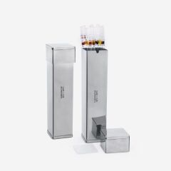 PİPETLER İÇİN  PASLANMAZ ÇELİK KUTULAR - SABİT YÜKSEKLİK 430MM