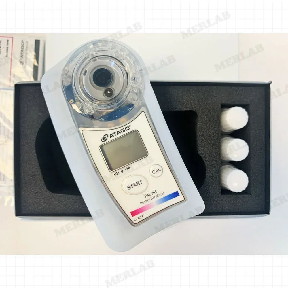 ATAGO 4311 PAL-pH Cep Tipi pH Metre 0.00... 14.00 pH NFC ile Veri Transferi