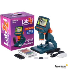 LEVENHUK LabZZ DM200 LCD Dijital Mikroskop