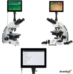 Levenhuk MED D45T LCD Dijital Trinoküler Mikroskop