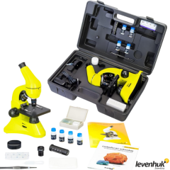 Levenhuk Rainbow 50L PLUS Lime/Yeşil Limon Mikroskop