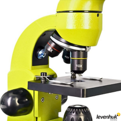 Levenhuk Rainbow 50L PLUS Lime/Yeşil Limon Mikroskop