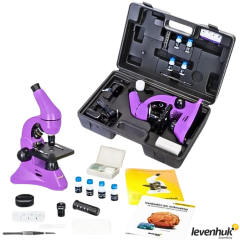 LEVENHUK Rainbow 50L PLUS Mikroskop Amethyst