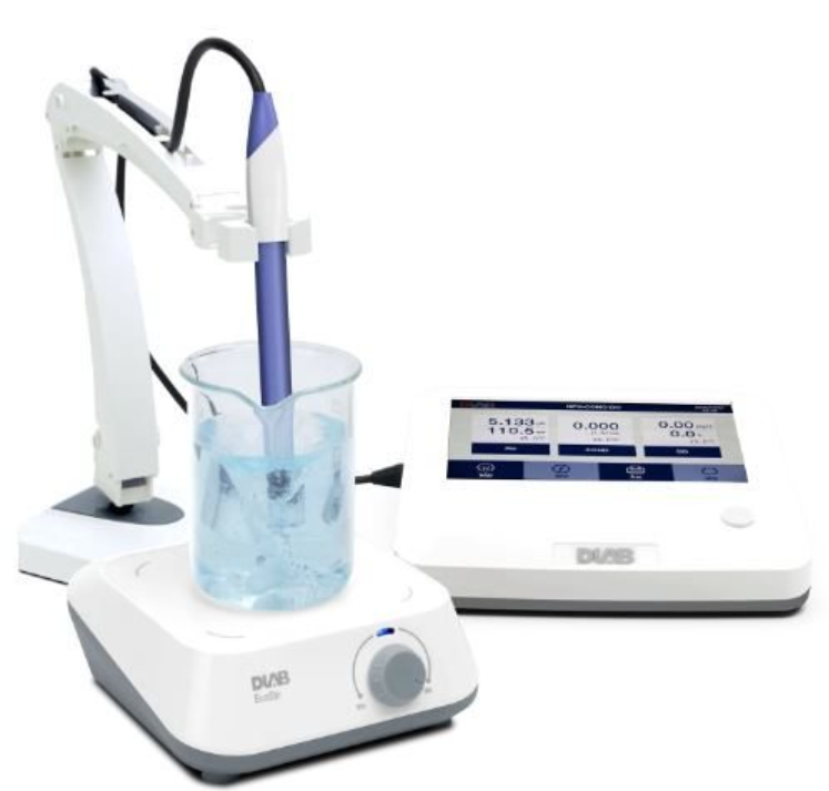 DLAB DPD100T Masaüstü Dokunmatik pH, ORP, DO Ve Sıcaklık Ölçer Polarografik Tip 4090010211