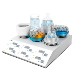 DLab MS-H280-S6 6 Bölmeli Dijital Isıtıcılı Manyetik Karıştırıcı 6 x 3 Litre