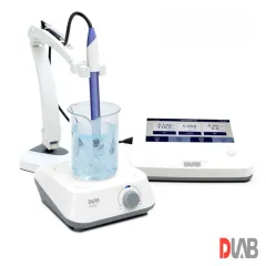 DLAB İletkenlik TDS Tuzluluk Direnç ve Sıcaklık Ölçer DPC100T pH ORPD201G pH Probu, DCON201TG İletkenlik Probu ve DTEMP-01 Sıcaklık Probu ile