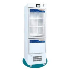 EMSAŞ  Aşı İlaç Saklama Soğutucusu 2 Bölmeli Derin Donduruculu Üst Bölme: 0... +15 °C / +4 °C / 166 L | Alt Bölme: -5... -30°C / -20 °C / 80 Lt   EKT-D 175