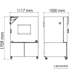 Binder Nemsiz Klimatik Test Kabini MK 240 / 228 Litre -40°C ... +180°C
