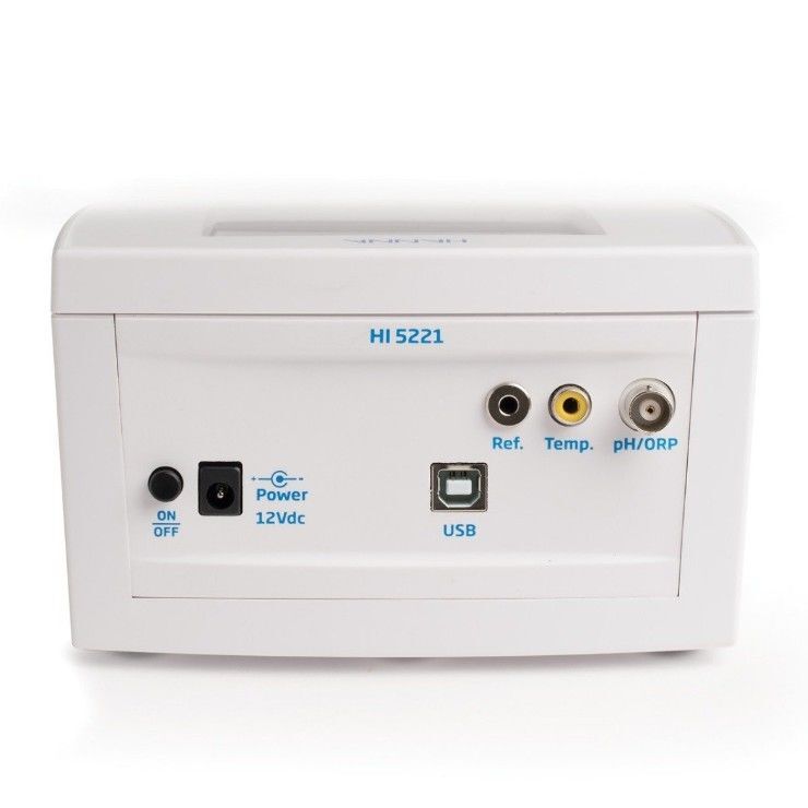 Hanna  Araştırma Sınıfı pH ve ORP Ölçer | Geniş Ölçüm Aralığı (-2.000 ~ 20.000 pH)  HI5221-02