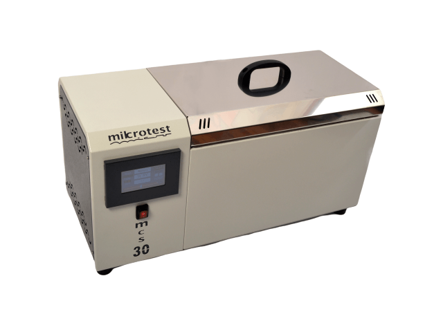 ÇALKALAMALI SU BANYOSU - 30 LT +5⁰C / 99.9 ⁰C / LINEAR 50 - 250 RPM