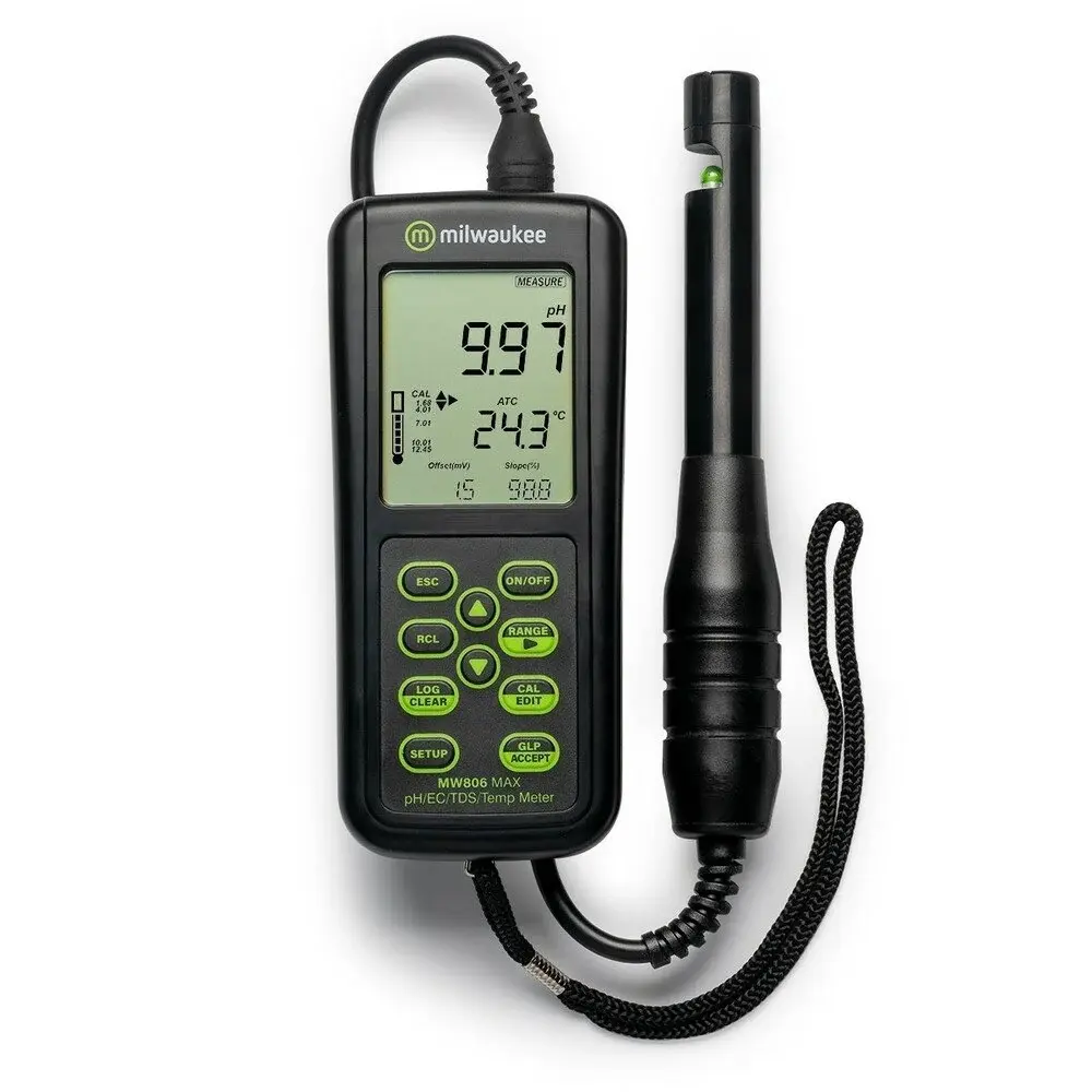 Milwaukee MW806 MAX pH / TDS / İletkenlik / Sıcaklık Ölçer