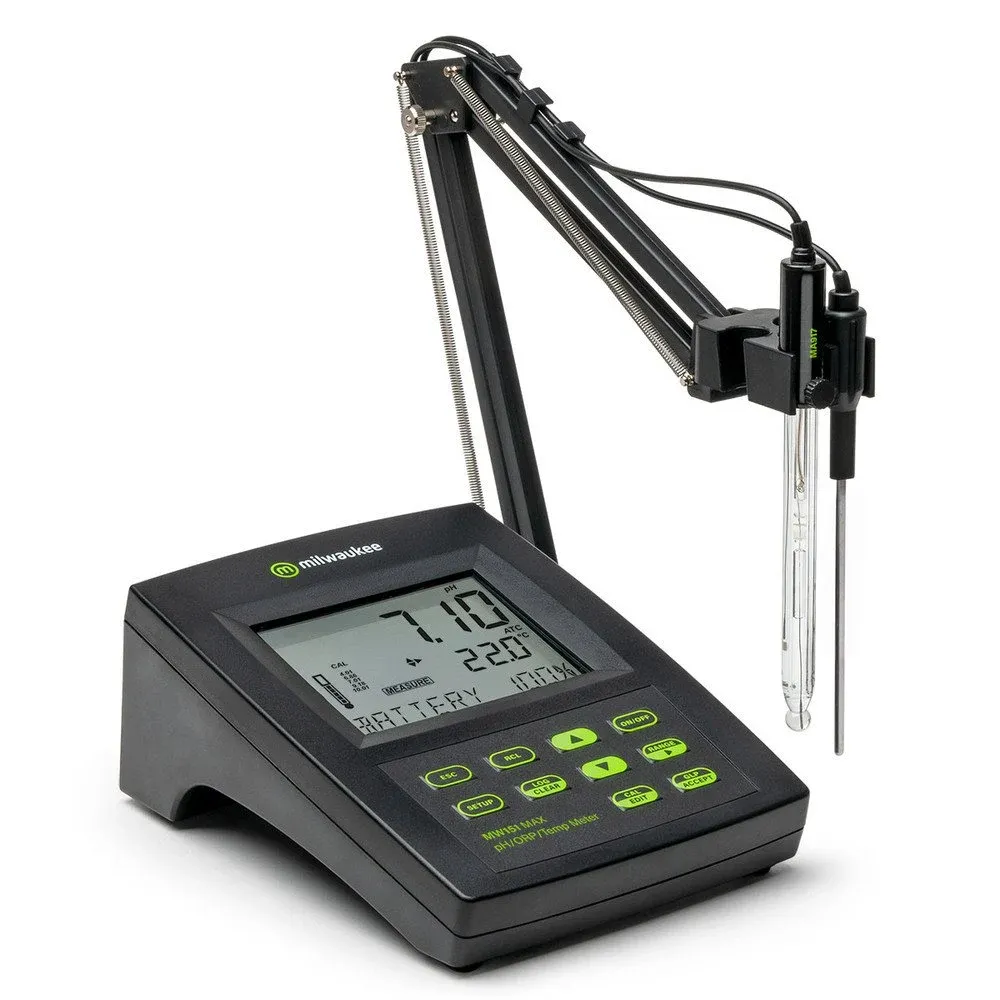 Milwaukee MAX pH Metre - Masaüstü pH ORP Ölçer - USB MW151