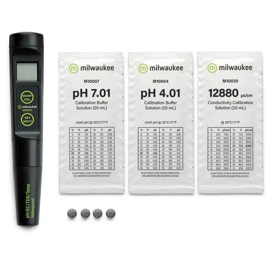 Milwaukee pH TDS İletkenlik Sıcaklık Ölçüm Cihazı IP65 MW804