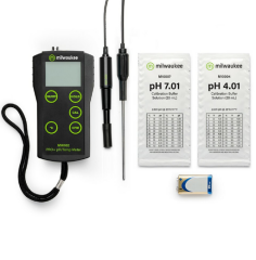 Milwaukee  FOOD PRO+ 2-in-1 Portatif Gıda pH / Sıcaklık Ölçer  Gıda İçin Otomatik Kalibrasyonlu - 2.00... 16.00 pH / -5.0… 70 °C