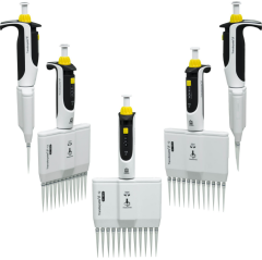 BRAND Transferpette® S-12 10-100 µL 12 Kanallı Ayarlanabilir Hacimli Otomatik Pipet 705928