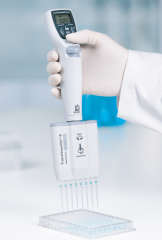 BRAND Transferpette® S Electronic 10-200 µL 8 Kanallı Elektronik Ayarlanabilir Otomatik Pipet 705404