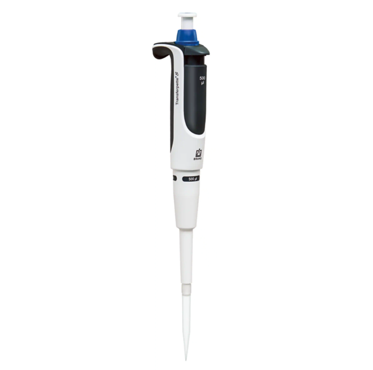 BRAND Transferpette® S 500 µL Sabit Hacimli Otomatik Pipet 705854