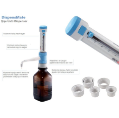 DLAB DispensMate Dispenser (0.5-5 mL) - Kimyasallara Karşı Dirençli - Tamamı Otoklavlanabilir