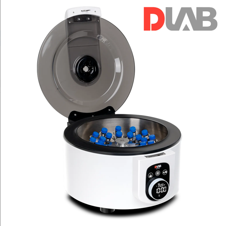 DLAB DM0436E Santrifüj Düşük Hızlı 100... 3500 rpm / 12 × 10 mL (iç halka) ve 12 × 15 mL (dış halka)