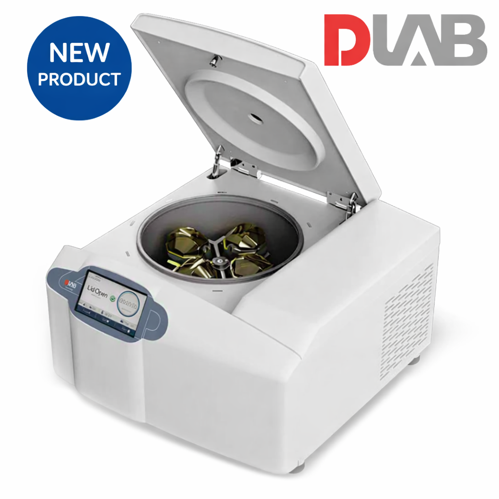 DLAB DG1616R Soğutmalı Yüksek Hızlı Santrifüj 300... 16.000 rpm / -20... 40 °C / Max. Kapasite 4 x 400 mL /