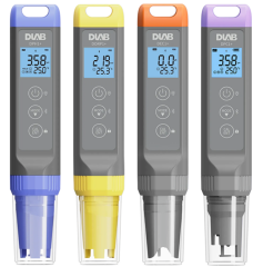 DLAB DPH1+ pH ORP ve Sıcaklık Ölçer (Bluetooth) -2.00~16.00 pH / -1000.0... +1000.0 mV / 0... 60 °C