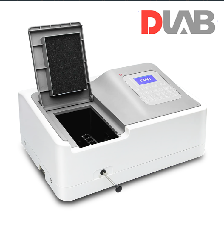 DLAB SP-UV1100 UV Spektrofotometre 190... 1100 nm HYBEC Tungsten Lamba | Milaras Döteryum Lamba + Yazılım