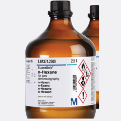 N-Hexane For Gas Chromatography Suprasolv® UN1208 3, II  2,5 Lt.