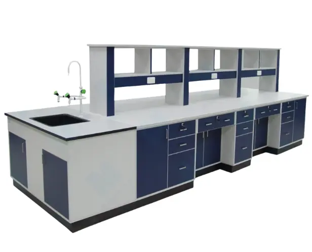Ada Tipi Tezgah Modelleri | Laboratuvar Orta Tezgah Sistemleri