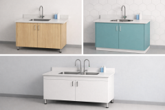 Evyeli Tezgah Modelleri | Laboratuvar Evyeli Tezgah Çözümleri