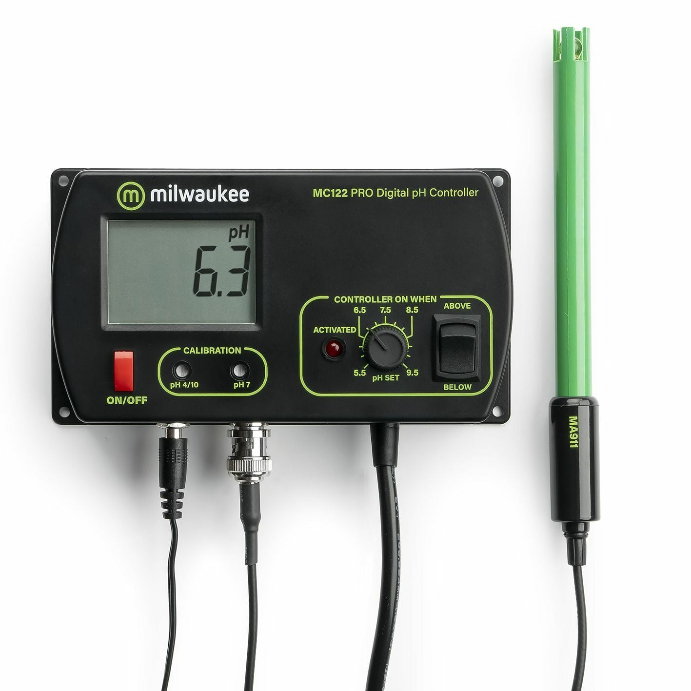 Milwaukee MC122 pH Ölçer - Selenoid Valfi Dahil - pH Metre Monitör