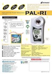 Atago 3850 PAL-RI - Dijital Refraktif İndeks Refraktometre