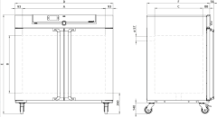 Memmert Fanlı İnkübatör 449 Litre +20°C ... +80°C