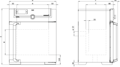 Memmert Fansız Etüv 32 Litre ( Kuru Hava Sterilizatörü ) +20°C ... +300°C